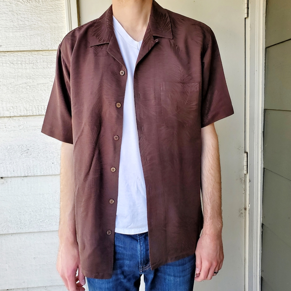 Tasso Elba S.P.A. | Silk Hawaiian Shirt